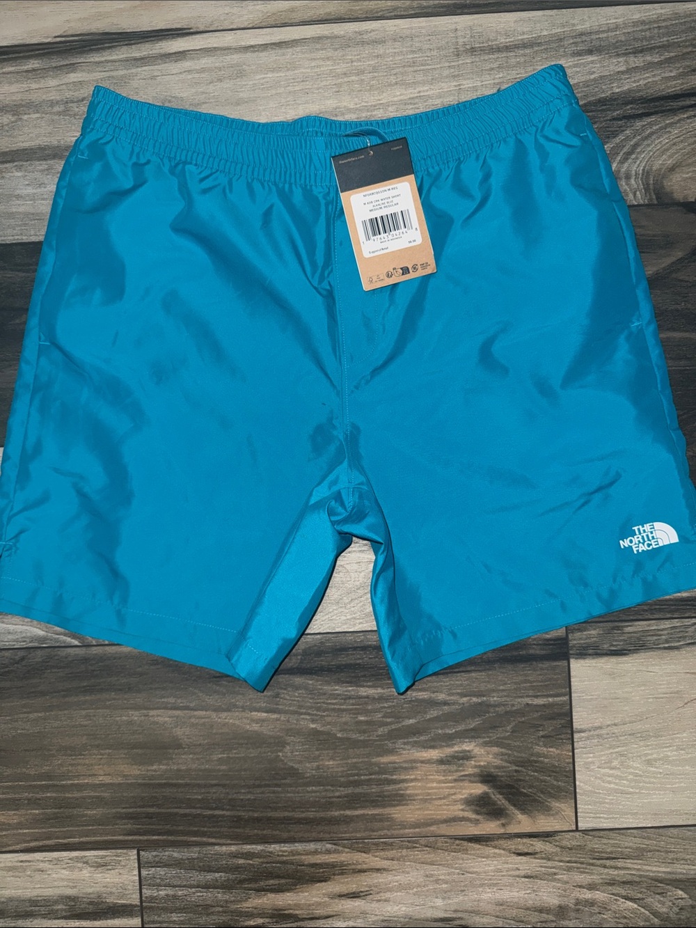 The North‎ Face Bright Teal Performance Shorts